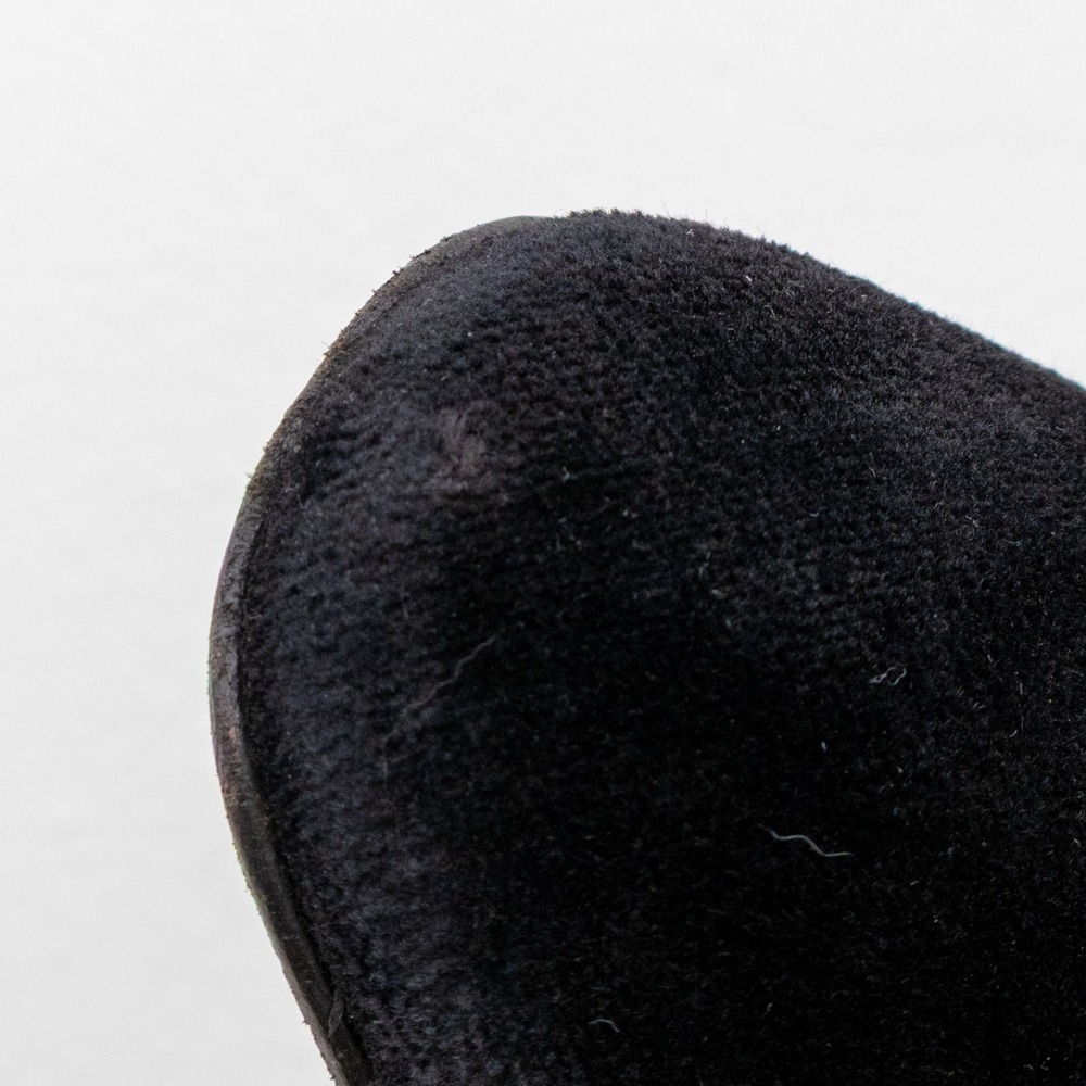 Brooks Brothers x Peal & Co. Black Velvet Smoking Slippers Size US 10.5 D - Picture 13 of 14